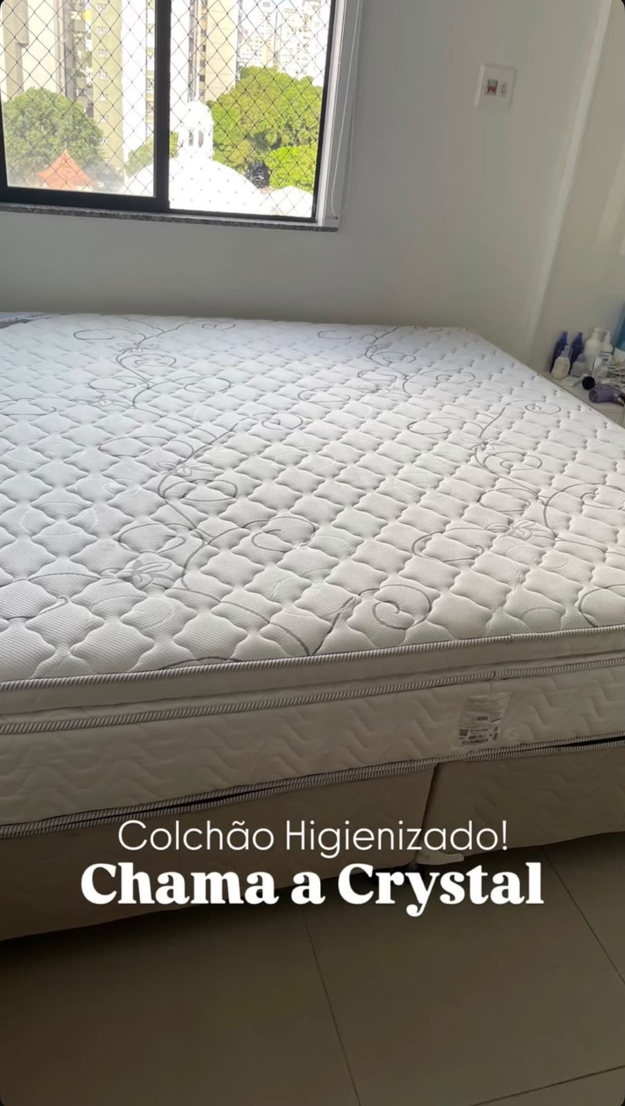 Higienização de colchão
